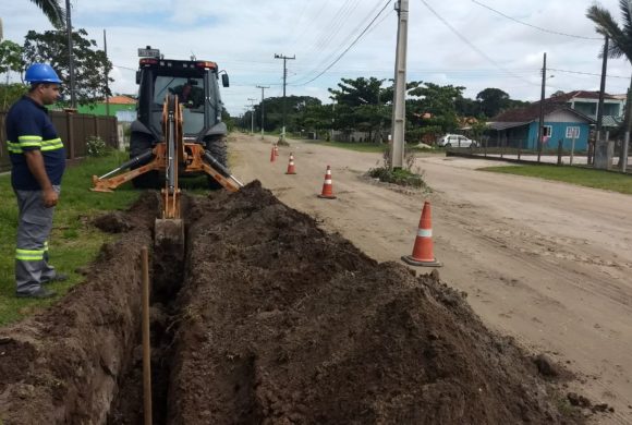 São Francisco – Obras no sistema de abastecimento beneficiam Ervino e Vila da Glória em São Francisco do Sul