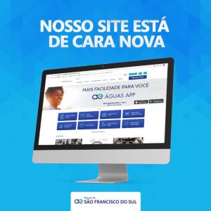Águas de São Francisco do Sul lança novo site mais intuitivo e fácil de navegar